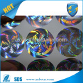 Amostras grátis holograma personalizado 3d etiqueta laser original hologramas em relevo perfume holograma adesivo a laser